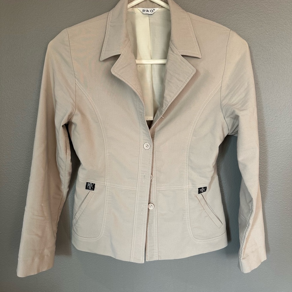 Women's Beige Tailored Blazer